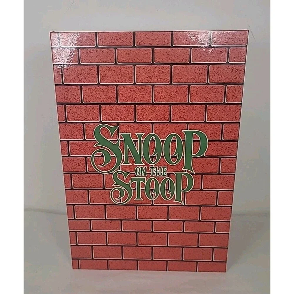 Snoop on the Stoop A Hood Tradition 12” Snoop Dogg Christmas Red Plush Figurine